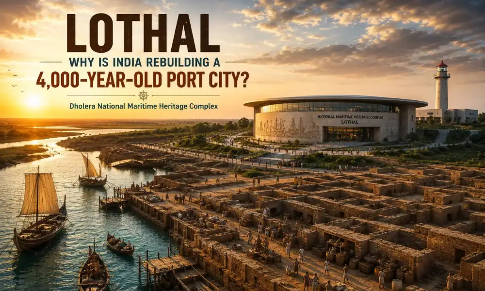 Lothal Maritime Heritage Inside the Dholera NMHC Project