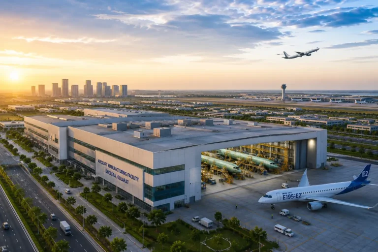 Embraer Adani Dholera aircraft assembly line