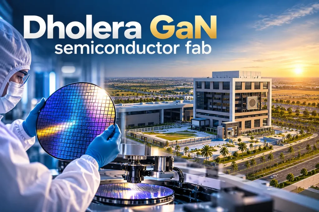 Dholera GaN semiconductor fab