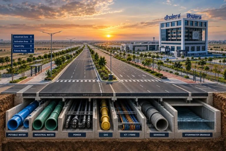 Dholera road network