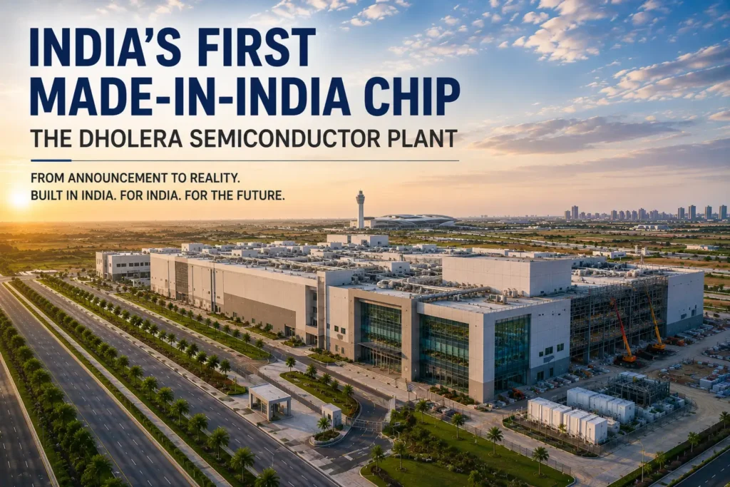 Dholera semiconductor plant